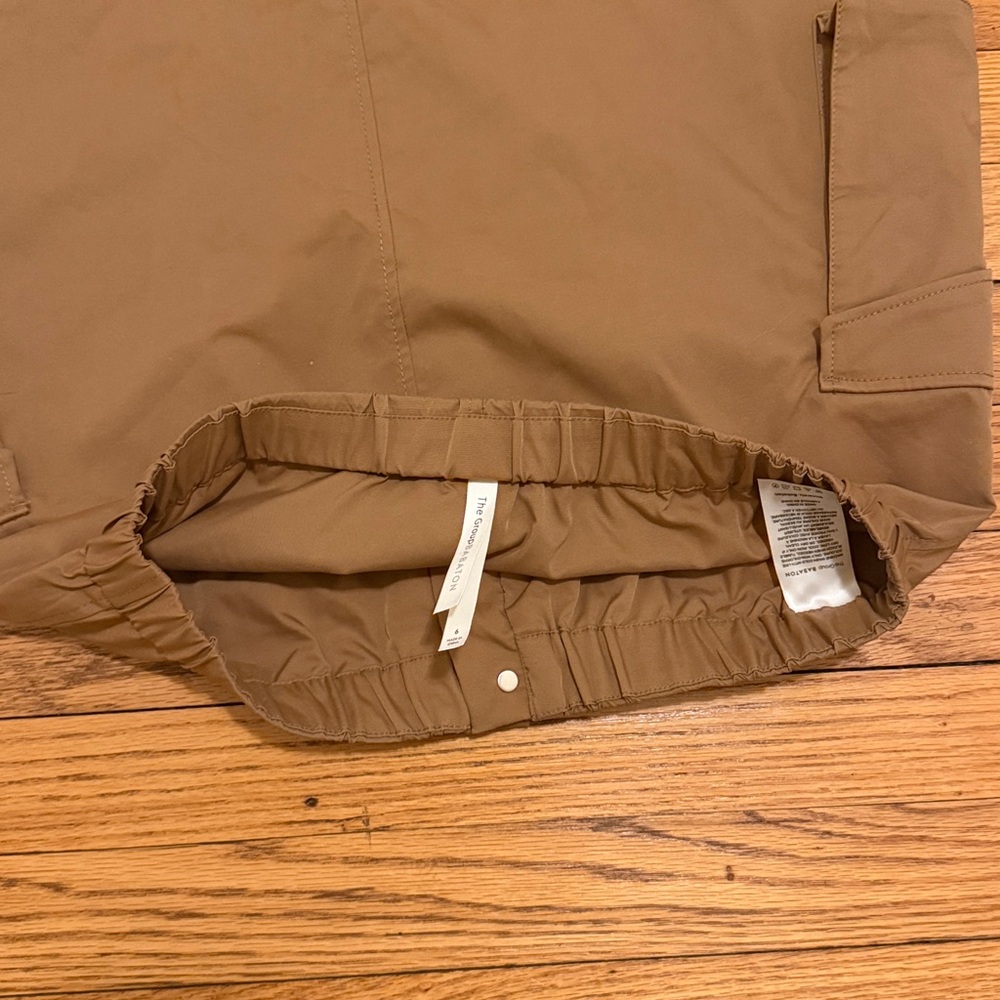 Babaton Aritzia Vessel Skirt Size 6 Tan Cargo Utility Mini new without tags - Picture 7 of 12